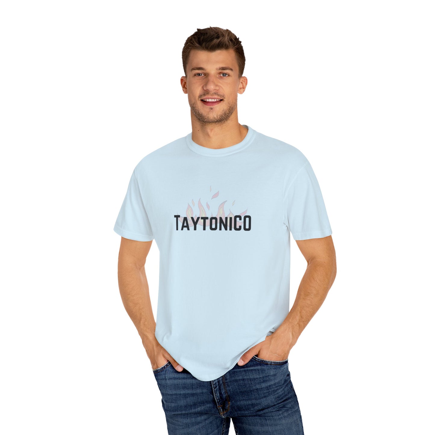 Unisex Garment-Dyed T-Shirt - TAYTONICO Graphic Tee for Casual Wear