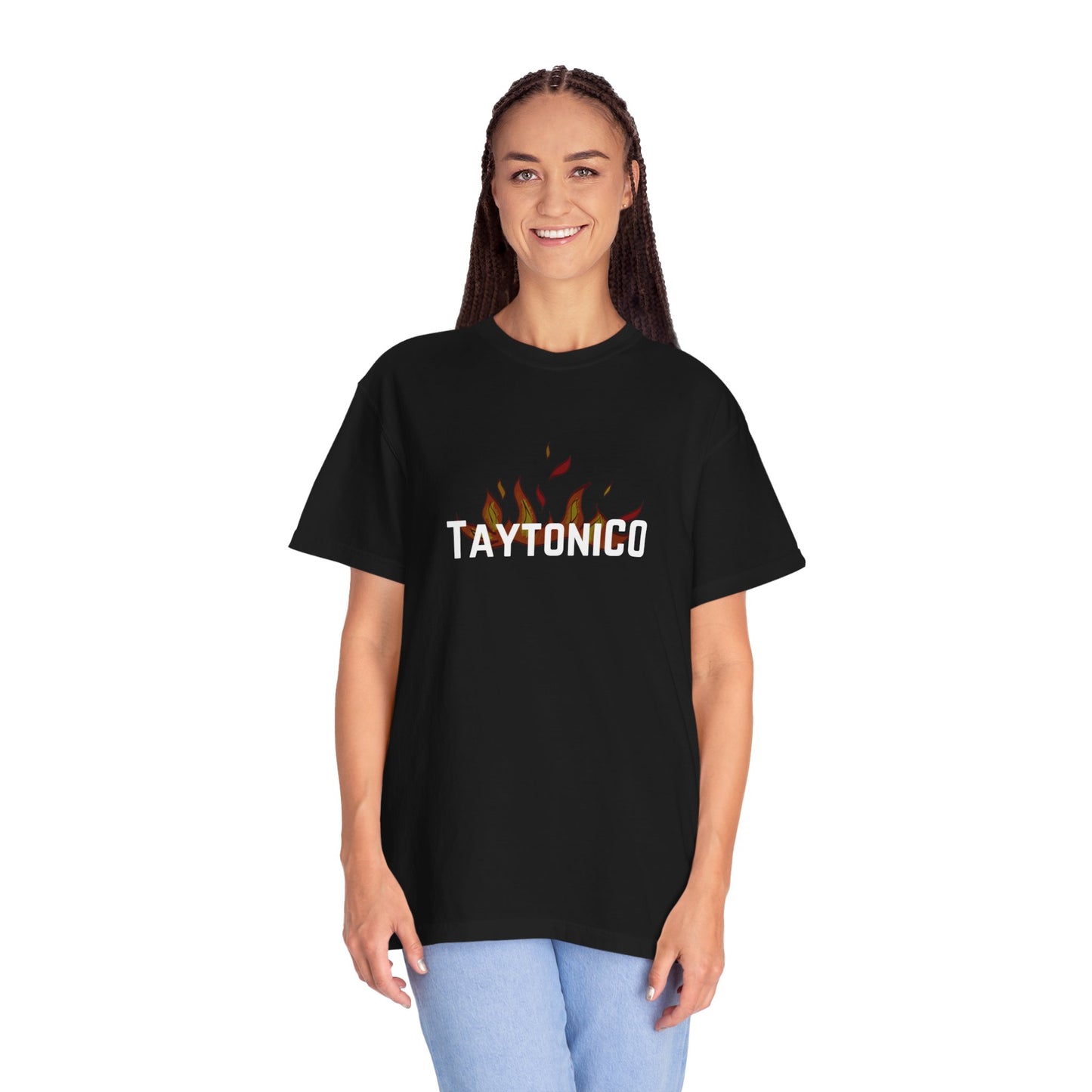 Unisex Garment-Dyed T-Shirt - TAYTONICO Graphic Tee for Casual Wear