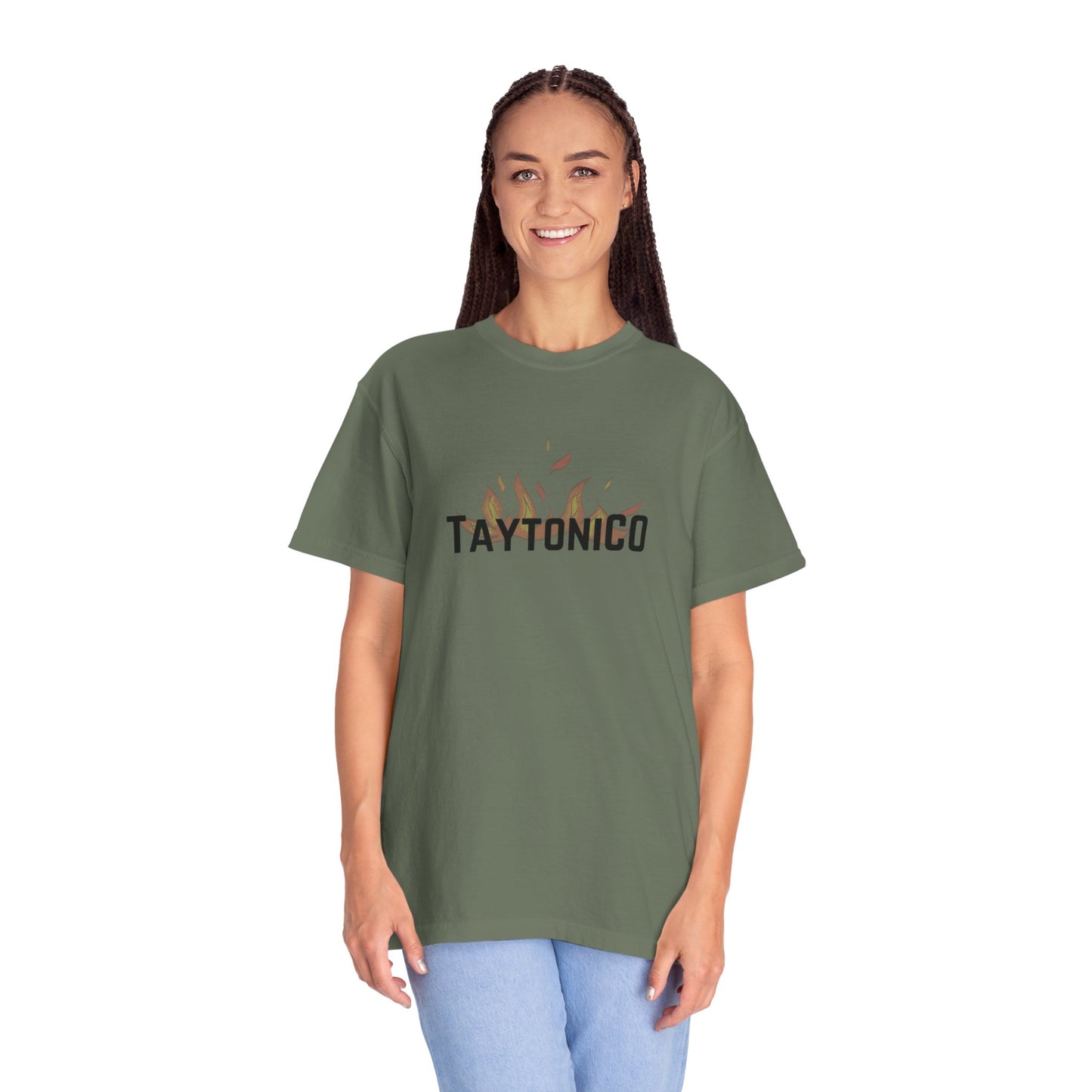 Unisex Garment-Dyed T-Shirt - TAYTONICO Graphic Tee for Casual Wear