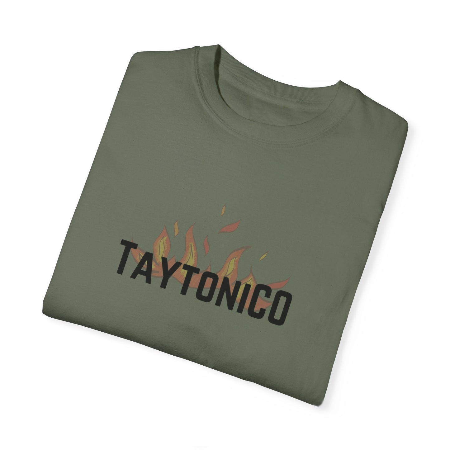 Unisex Garment-Dyed T-Shirt - TAYTONICO Graphic Tee for Casual Wear