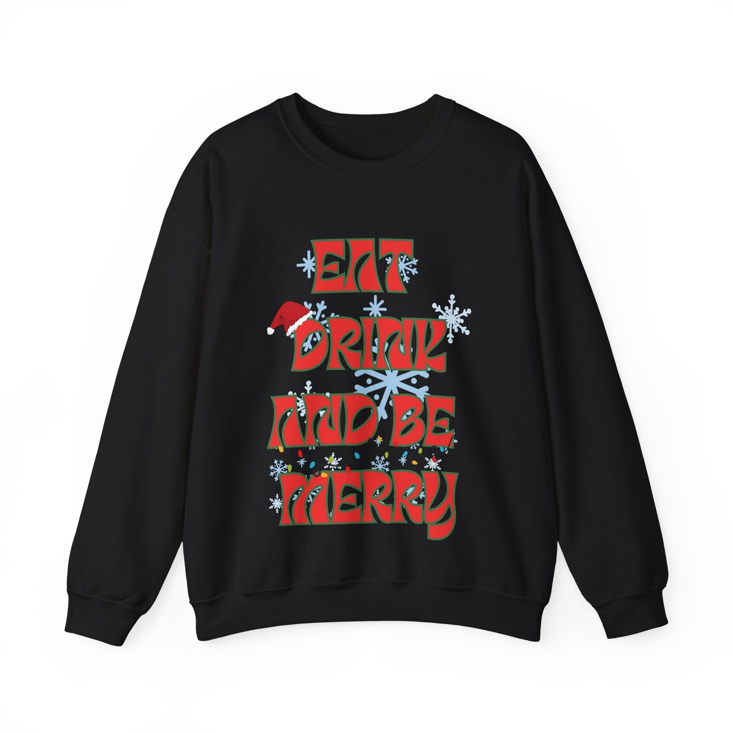 Eat Drink And Be Merry-Unisex Heavy Blend™ Crewneck Sweatshirt