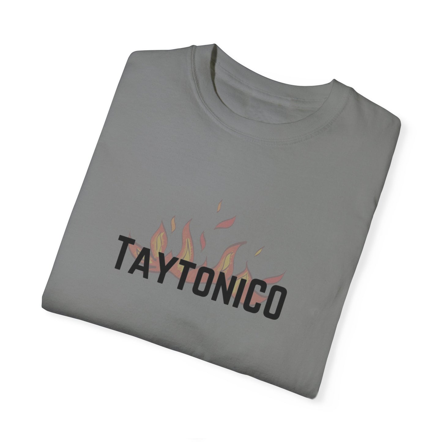 Unisex Garment-Dyed T-Shirt - TAYTONICO Graphic Tee for Casual Wear