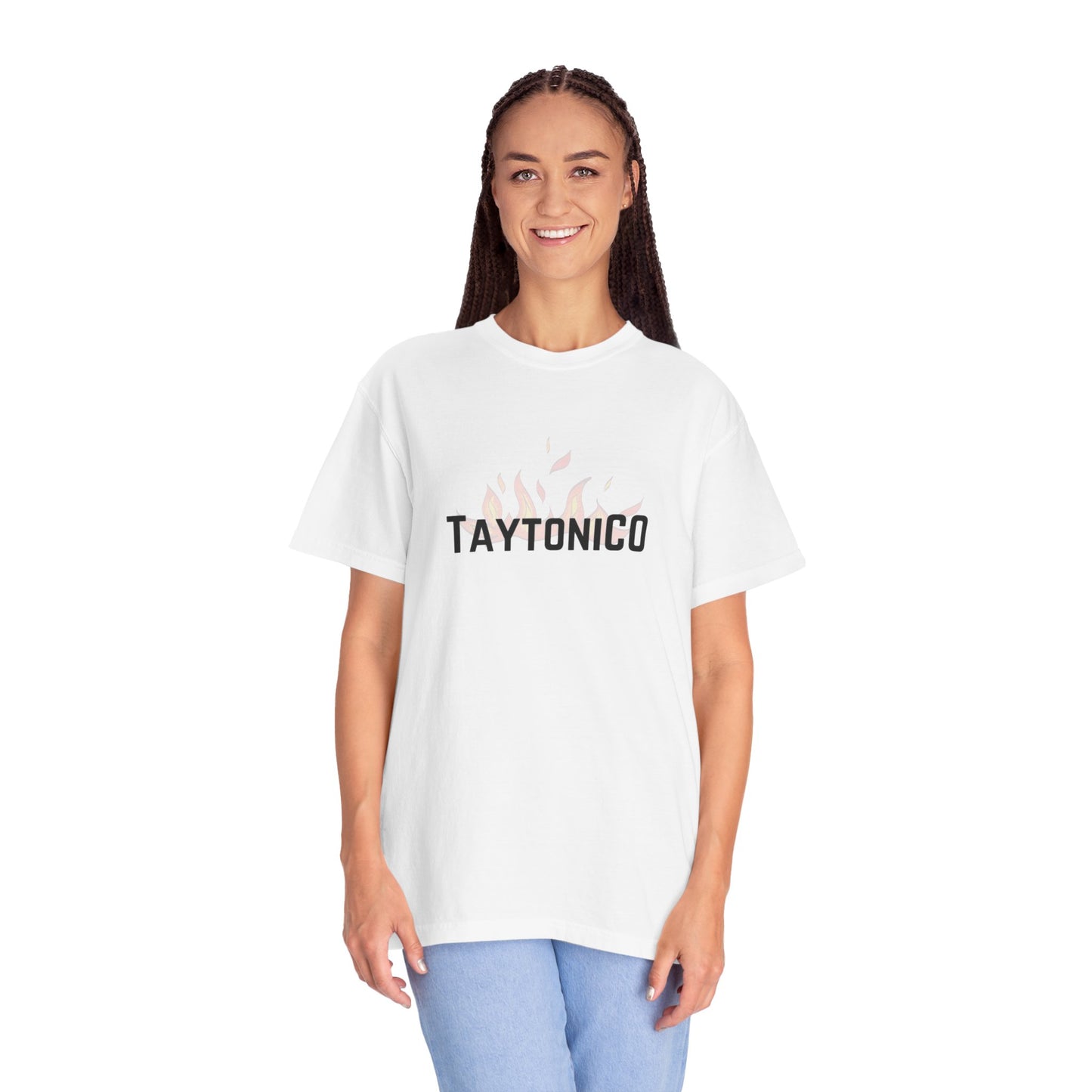 Unisex Garment-Dyed T-Shirt - TAYTONICO Graphic Tee for Casual Wear