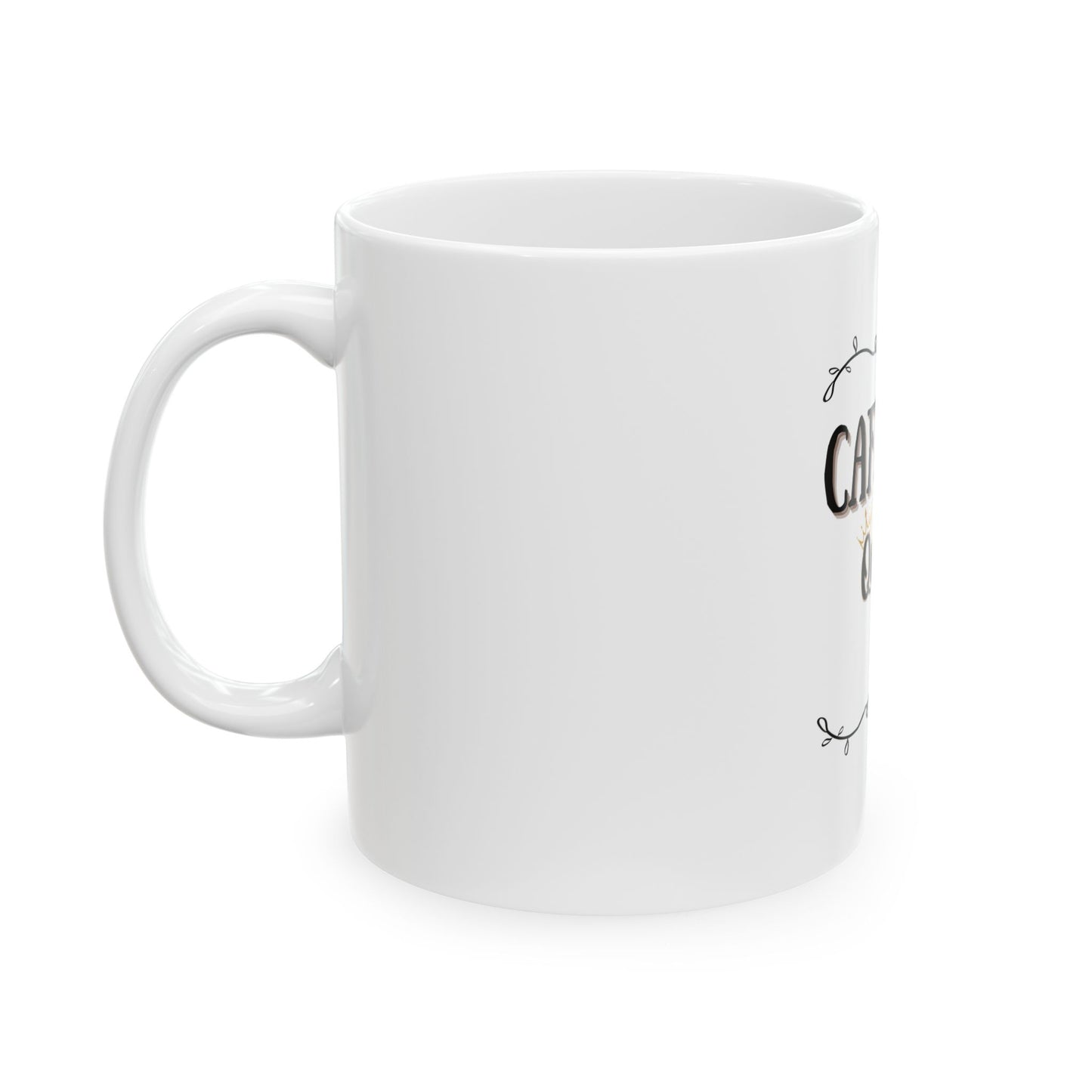 Caffeine Queen-Ceramic Coffee Mug - Perfect Gift for Coffee Lovers