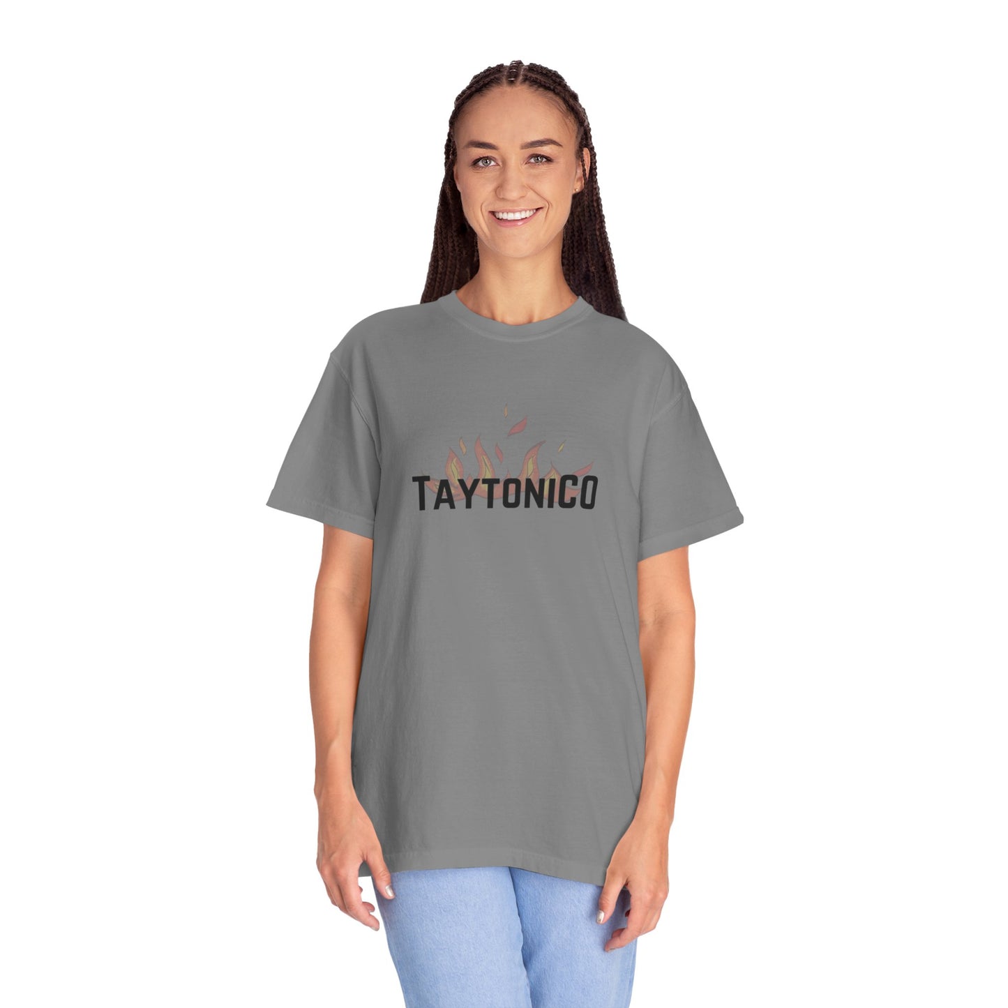 Unisex Garment-Dyed T-Shirt - TAYTONICO Graphic Tee for Casual Wear